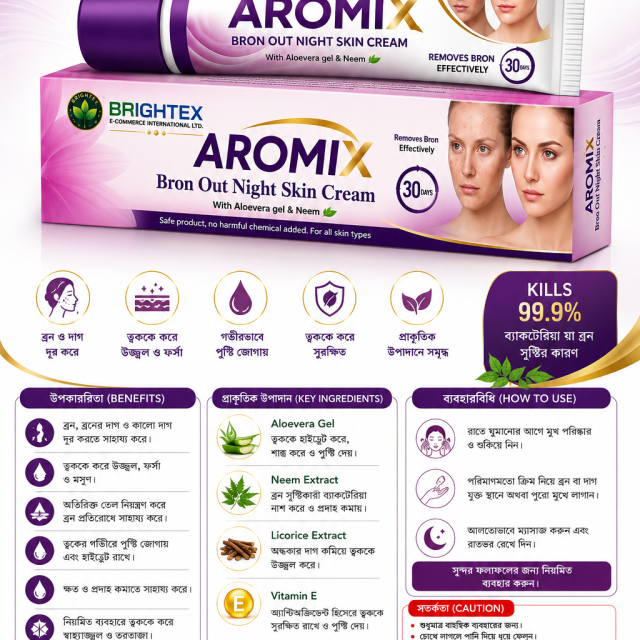 Brightex Bron Out Night Skin Cream 30 gm